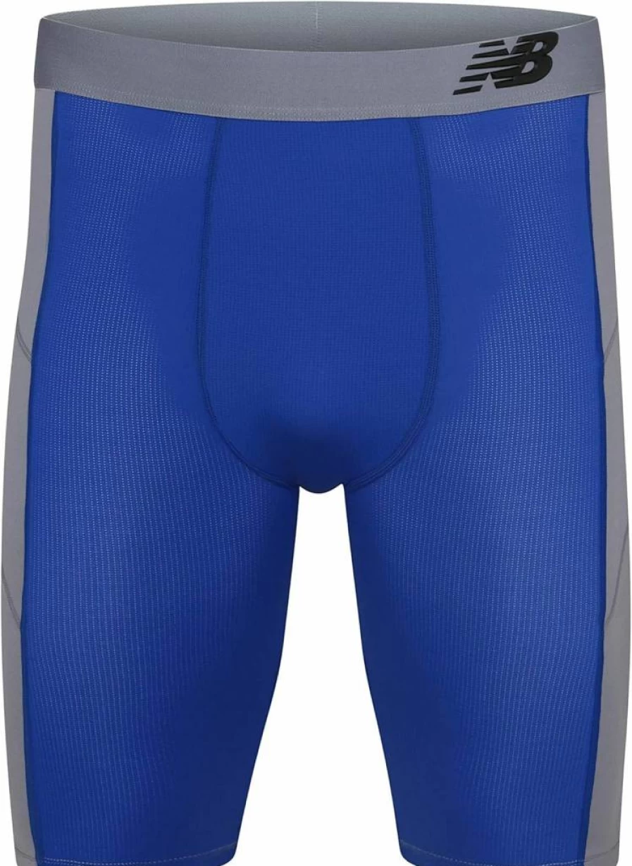 New Balance Men's Athletic Baseball Shorts - Performance Slider Shorts for Sports & Training