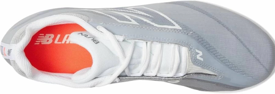 New Balance Burnx4 Lacrosse Shoes for Men & Women - Artic Grey/Grey - Size 8.5 US Men