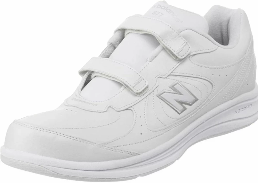New Balance Men's 577 V1 Hook & Loop Walking Shoes for Comfort & Support