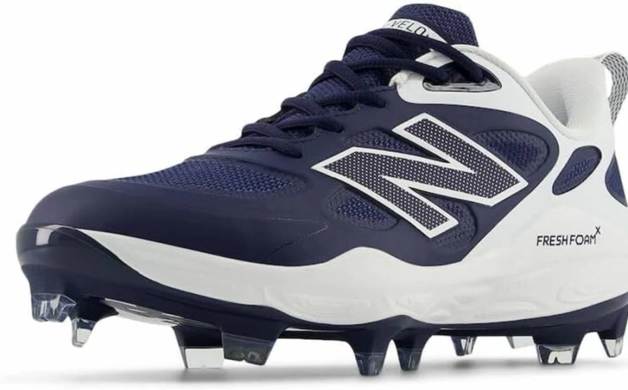 New Balance Women's Fresh Foam Velo V4 Softball Cleats - Lightweight Molded Shoes for Women