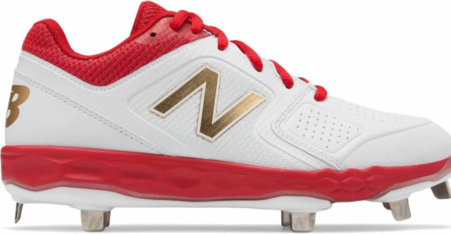 New Balance Women's Fresh Foam Velo V1 Metal Softball Cleats for Enhanced Performance and Comfort