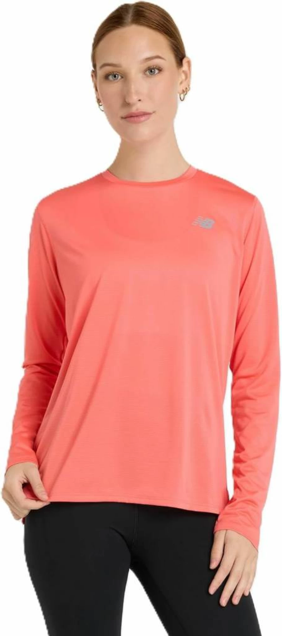 New Balance Women's Essential Long Sleeve Workout Top for Sports & Activewear