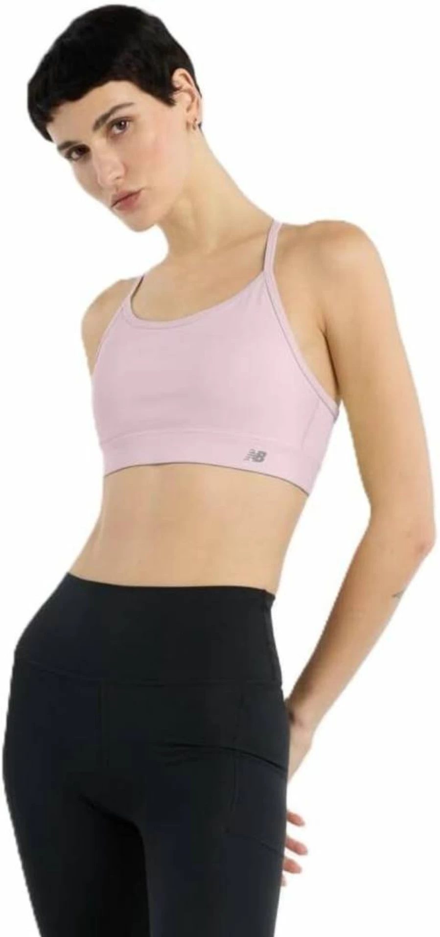 New Balance Women's Essential Yoga Sports Bra for Comfort & Performance