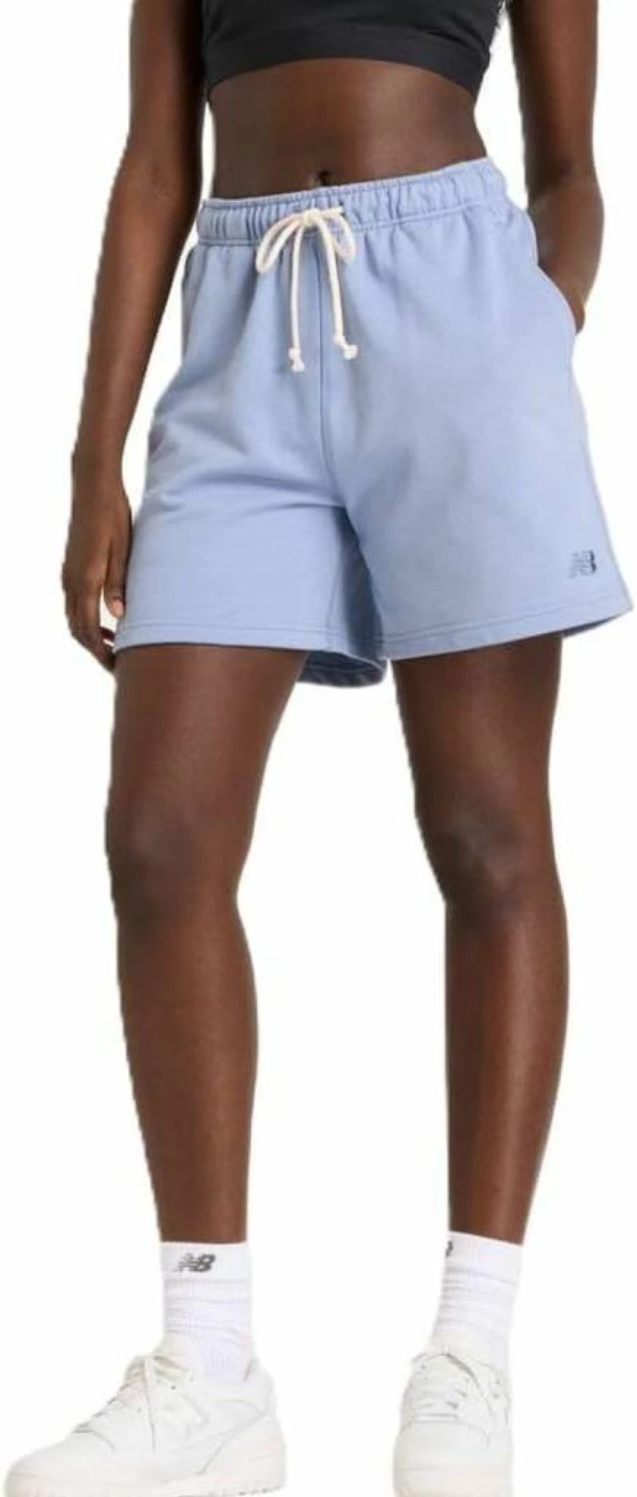 New Balance Women's French Terry Athletic Shorts for Running & Comfort