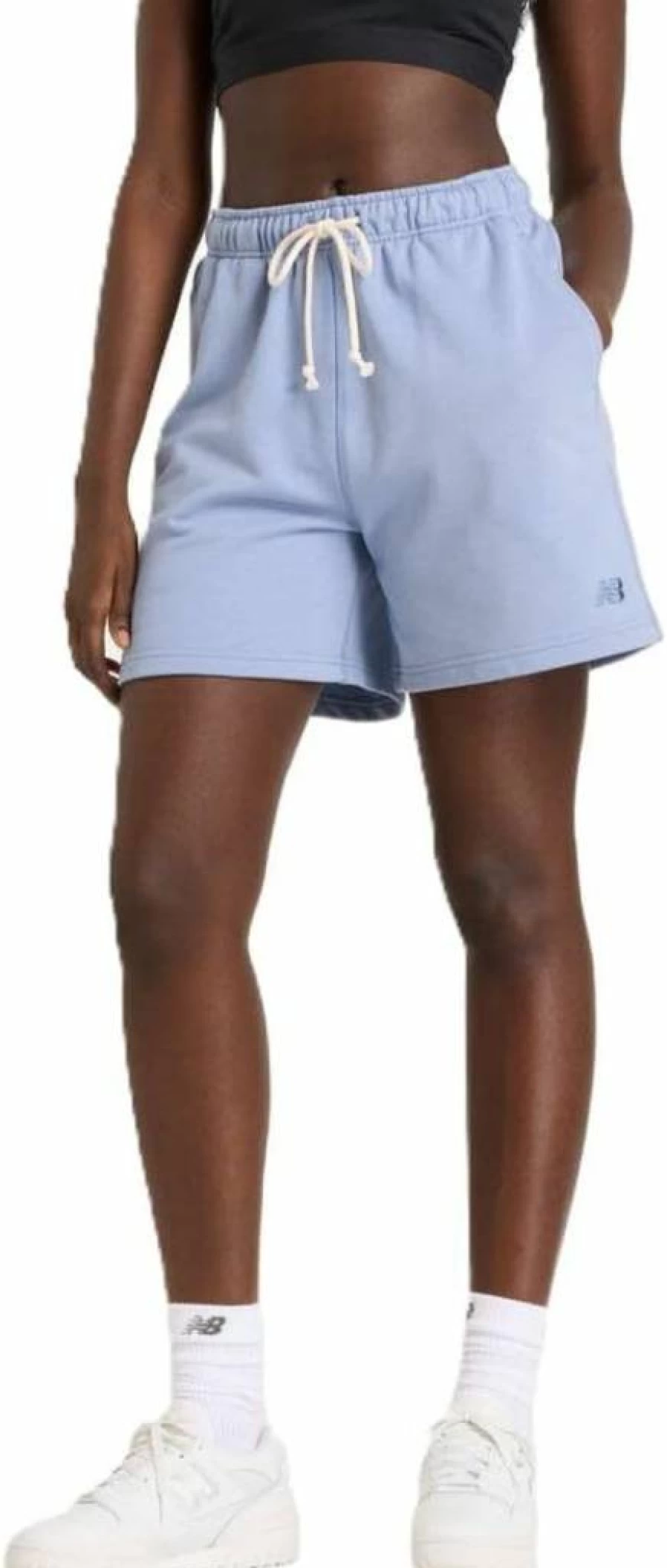 New Balance Women's French Terry Athletic Shorts for Running & Comfort