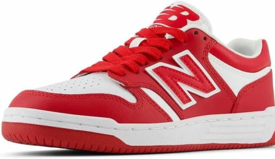 New Balance Kids 480 V1 Lightweight Comfortable Lace-Up Sneakers for Boys and Girls