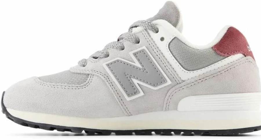 New Balance 574 V1 Sneakers for Boys - Konkrete Jungle Lace-Up Shoes for Kids