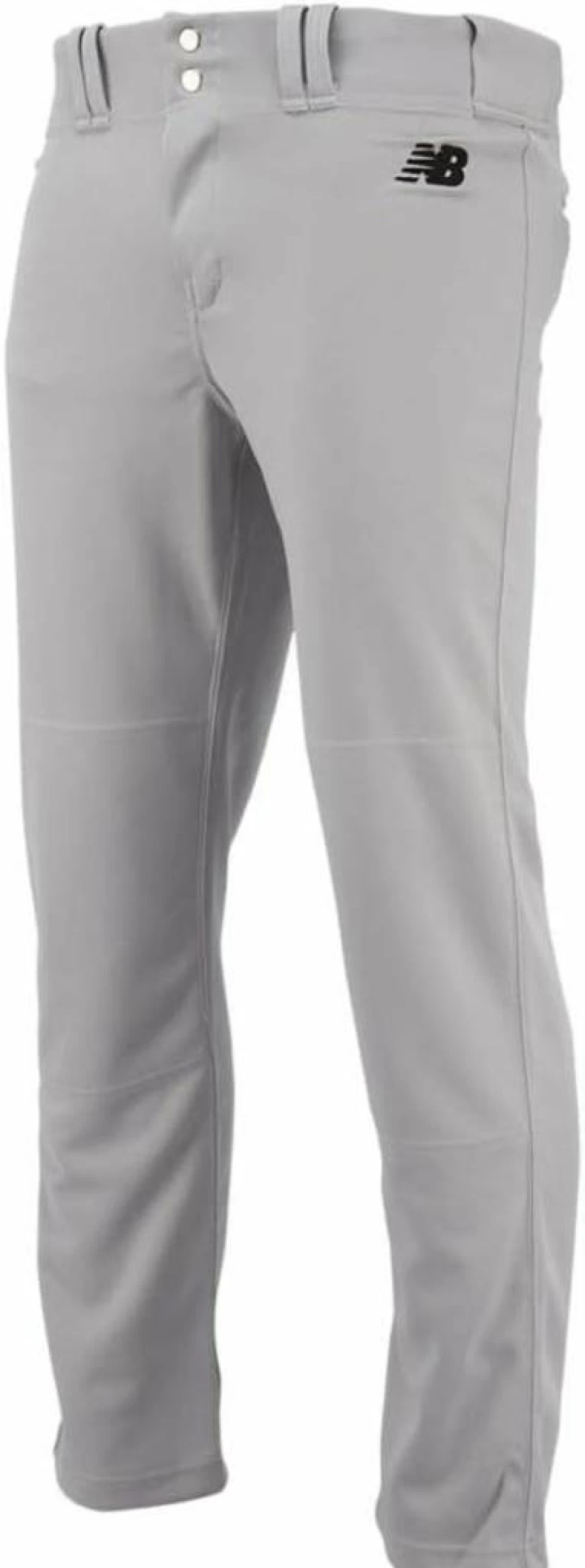 New Balance Men's Adversary 2.0 Baseball Pants - Gray/Red, XL | Athletic Baseball Uniform Pants for Sports & Training