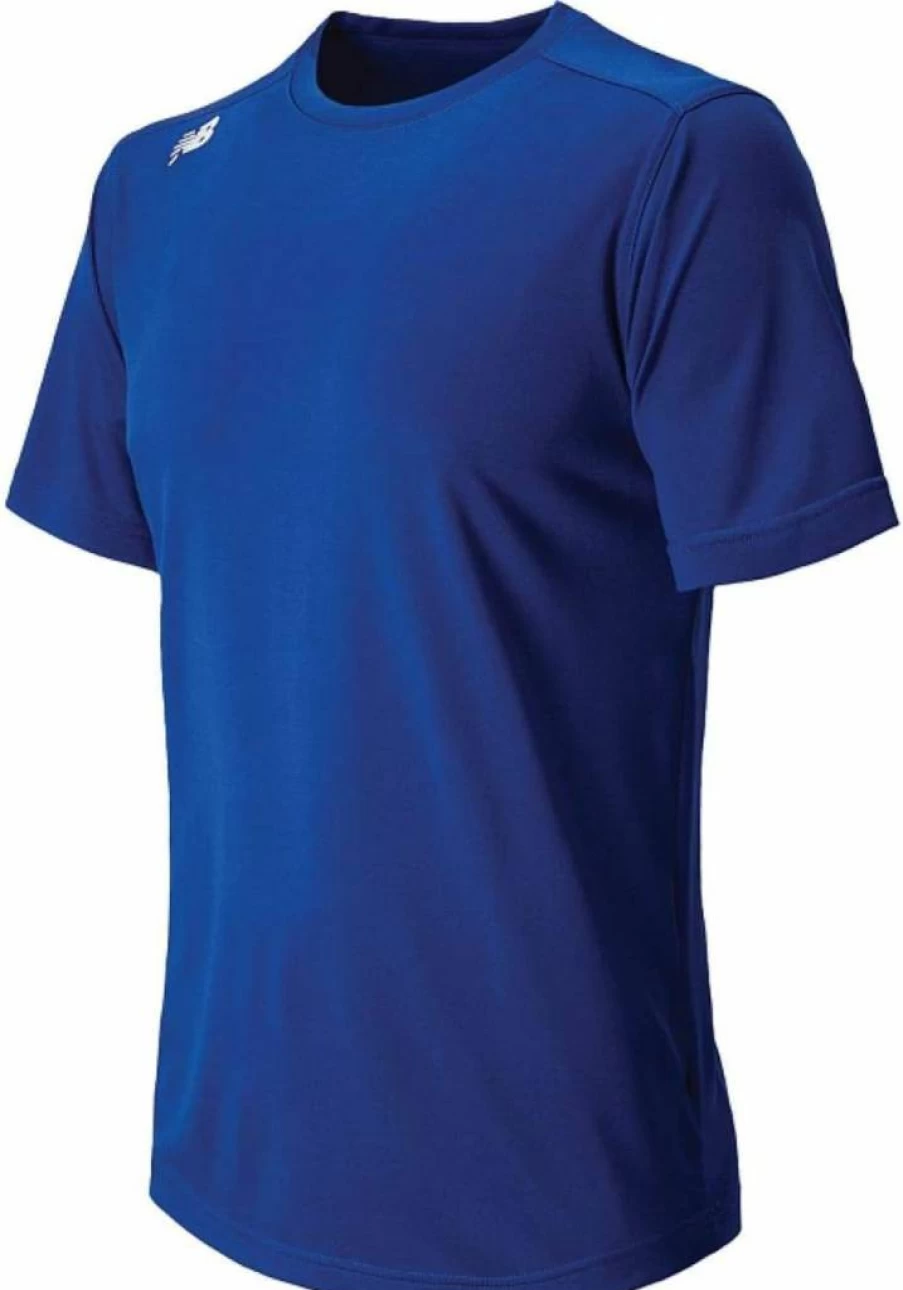 New Balance Men's Performance Baseball Tech Short Sleeve Shirt for Training & Sports
