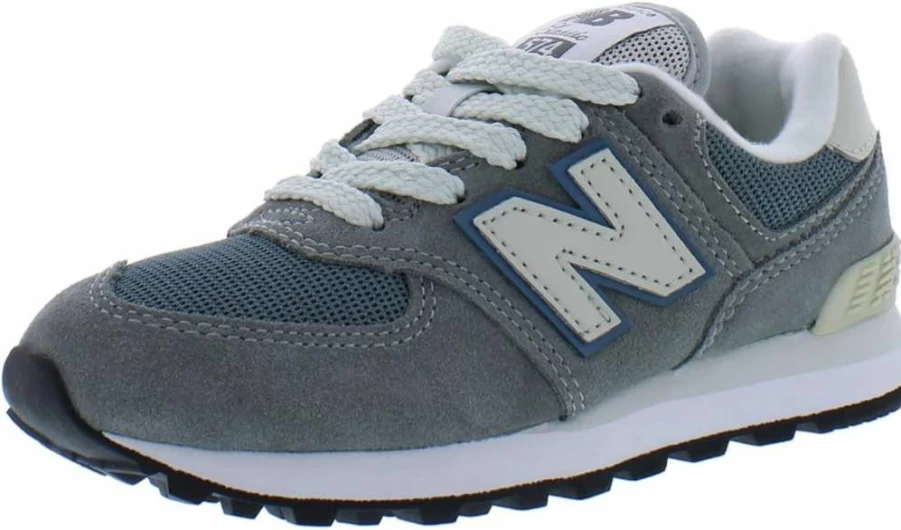 New Balance Kids 574 V1 Classic Lace-Up Sneakers for Boys and Girls - Lightweight Comfortable Running Shoes