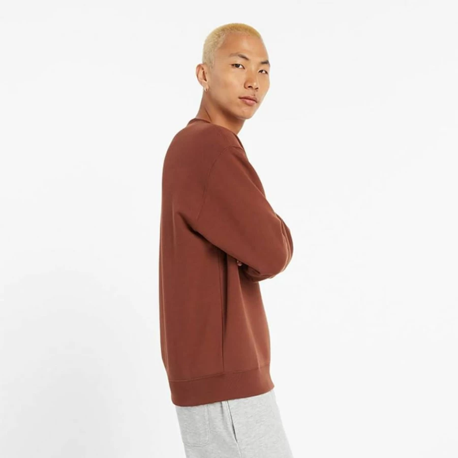 New Balance Men's Essential Fleece Crewneck Sweatshirt - Sporty & Comfortable Pullover for Active Lifestyle