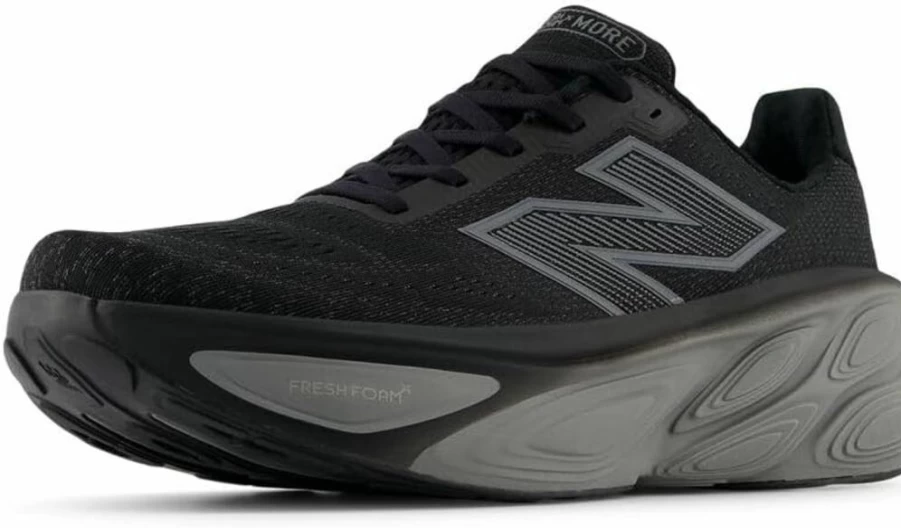 New Balance Men's Fresh Foam X More V5 Running Shoes for Men - Lightweight Cushioned Sneakers for Training & Jogging