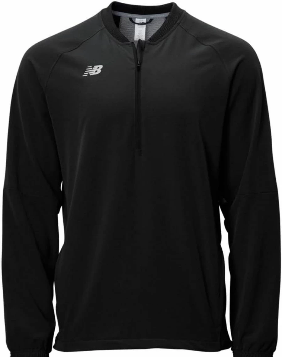 New Balance Men's Performance Baseball Batting Jacket - Long Sleeve Training Jacket for Baseball Players