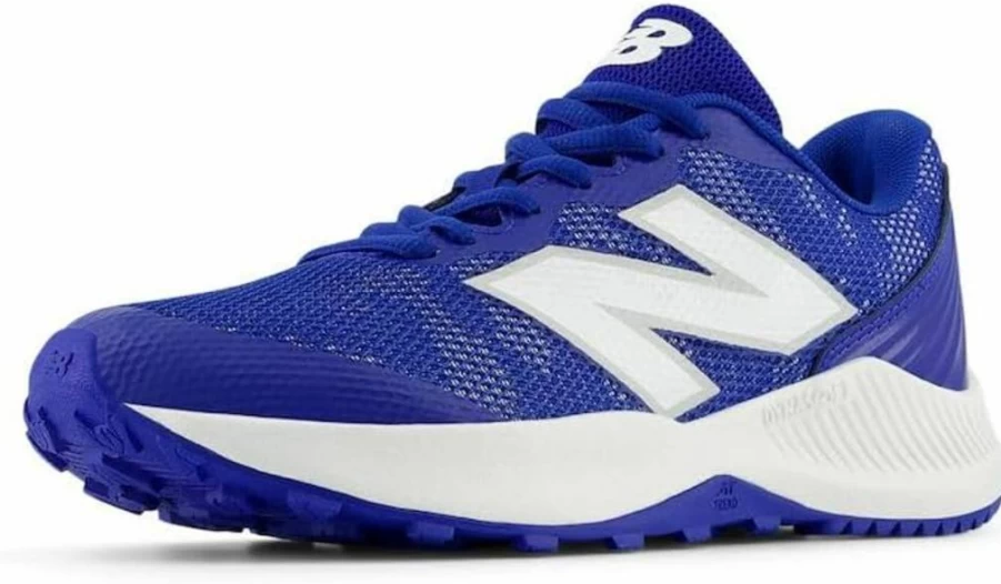 New Balance FuelCore V7 Youth Baseball Turf Shoes for Kids - Unisex Lightweight Trainers