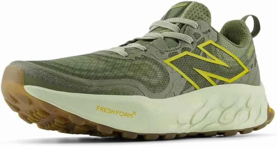 New Balance Men's Fresh Foam X Hierro V8 Trail Running Shoes - Lightweight Cushioned Sneakers for Outdoor Fitness