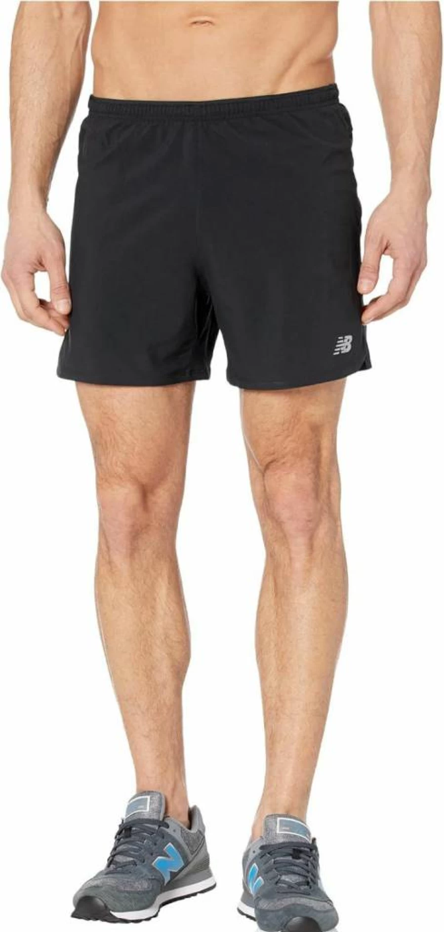New Balance Men's Impact Run 5-Inch Running Shorts - Lightweight Athletic Shorts for Training & Workouts