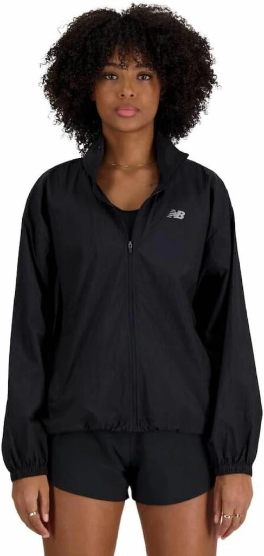 New Balance Women's Lightweight Packable Running Jacket for Athletic Performance
