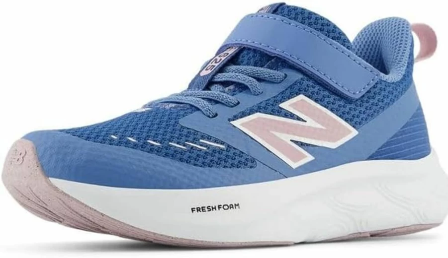 New Balance Kids' Fresh Foam 625 V1 Hook & Loop Running Shoes for Boys and Girls