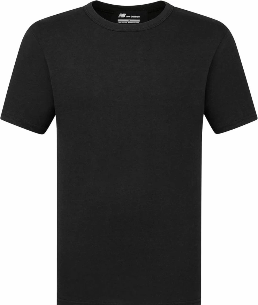 New Balance Men's 3-Pack Moisture-Wicking Cotton Crew Neck Undershirts for Active Performance