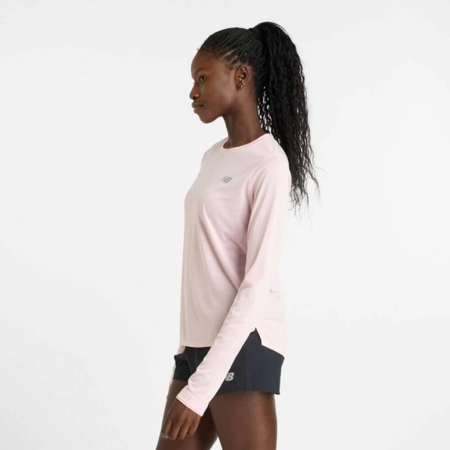 New Balance Women's Performance Long Sleeve Athletic Shirt for Running & Training