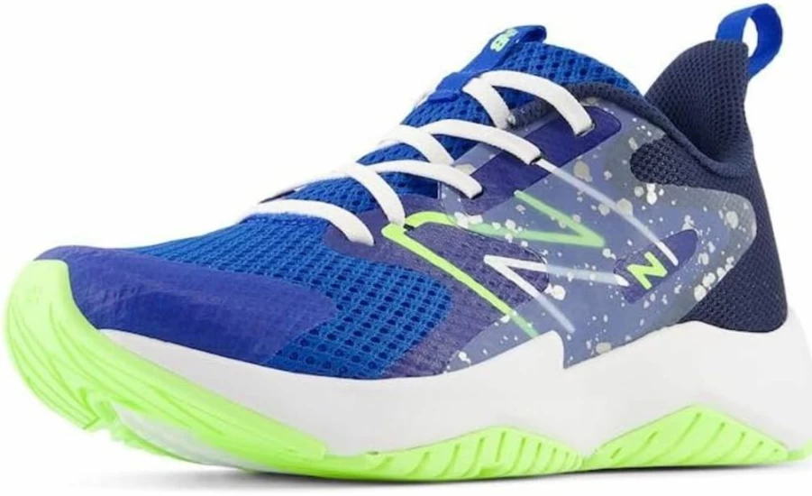 New Balance Kids Rave Run V2 Lace-Up Sneakers for Boys and Girls