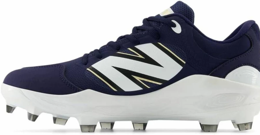New Balance Men's Fresh Foam 3000 V7 Baseball Cleats - Molded Rubber Sole for Traction & Support