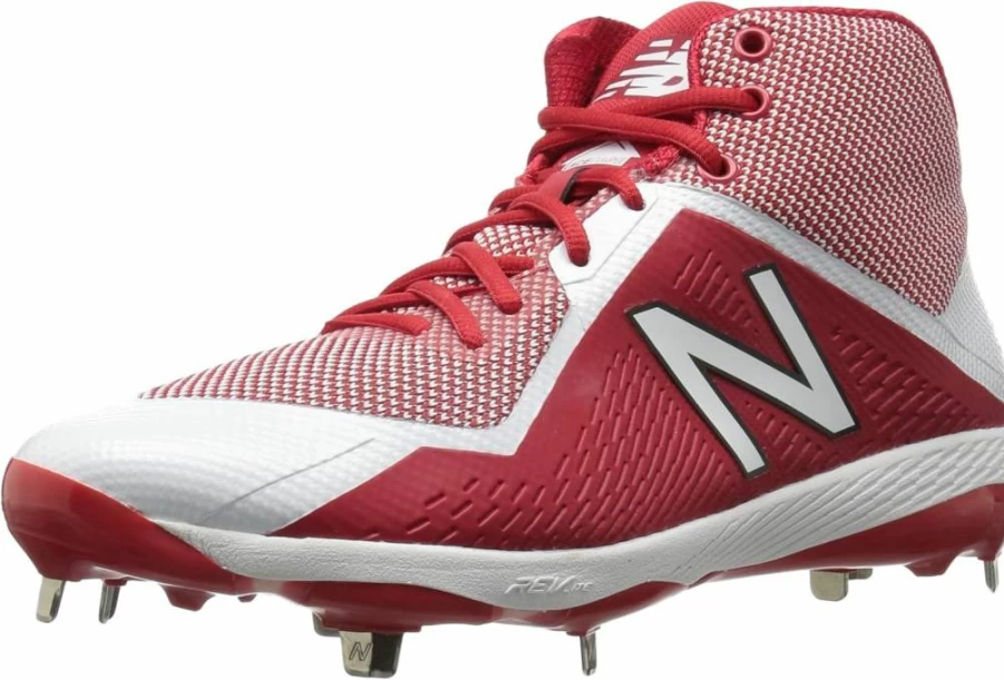 New Balance 4040 V4 Metal Cleats Baseball Shoes for Men - Lightweight & Durable Turf Sports Footwear