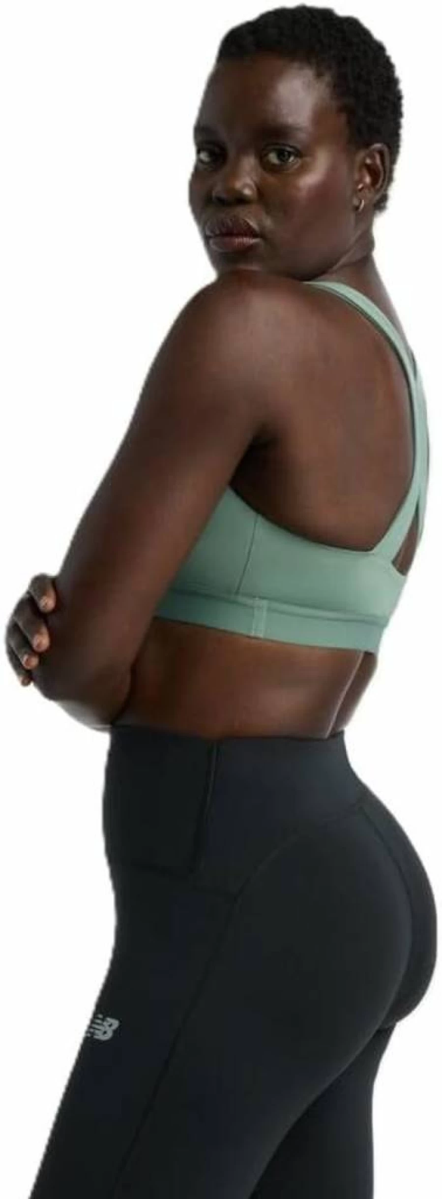 New Balance Women's Essential Training Sports Bra for Workouts & Fitness