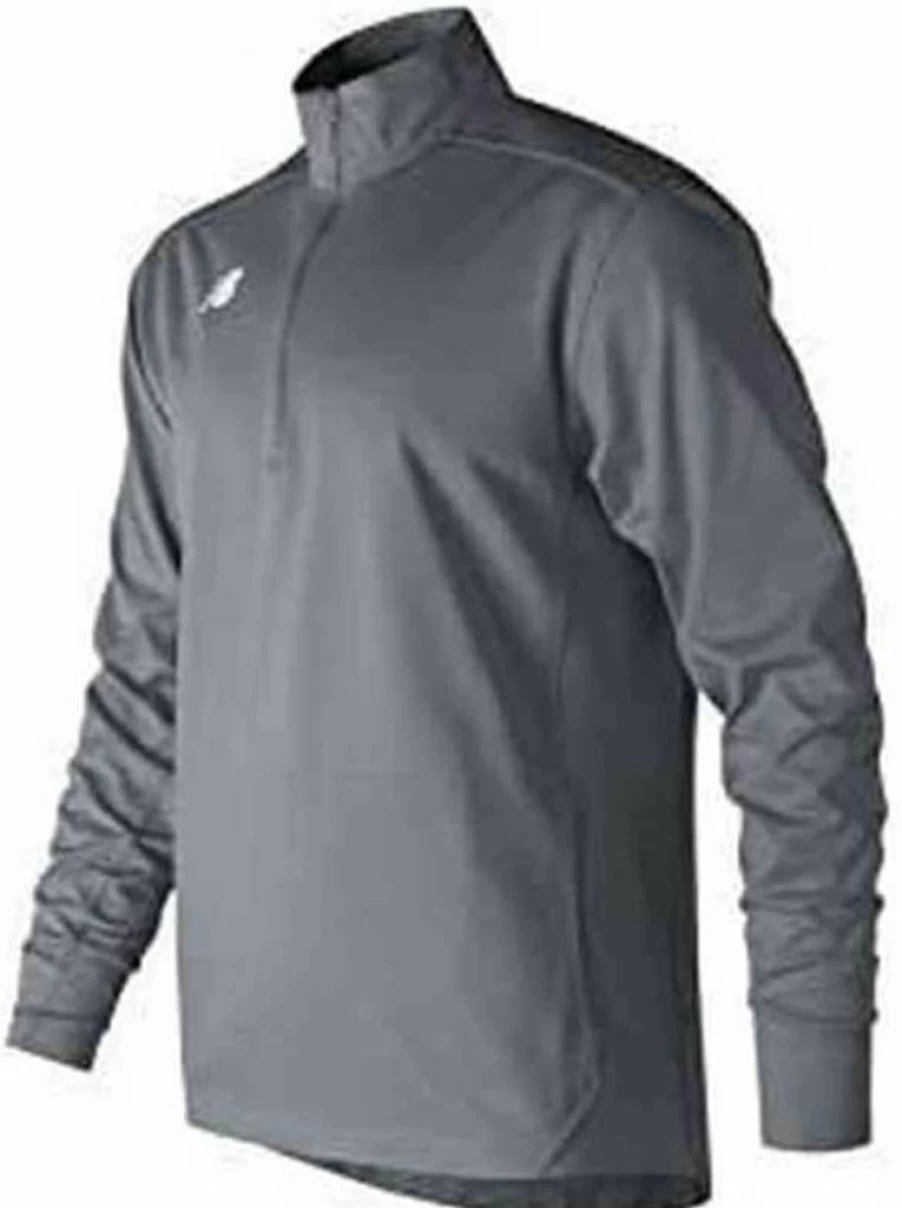 New Balance Men's Lightweight Half-Zip Pullover - Solid Color Athletic Top
