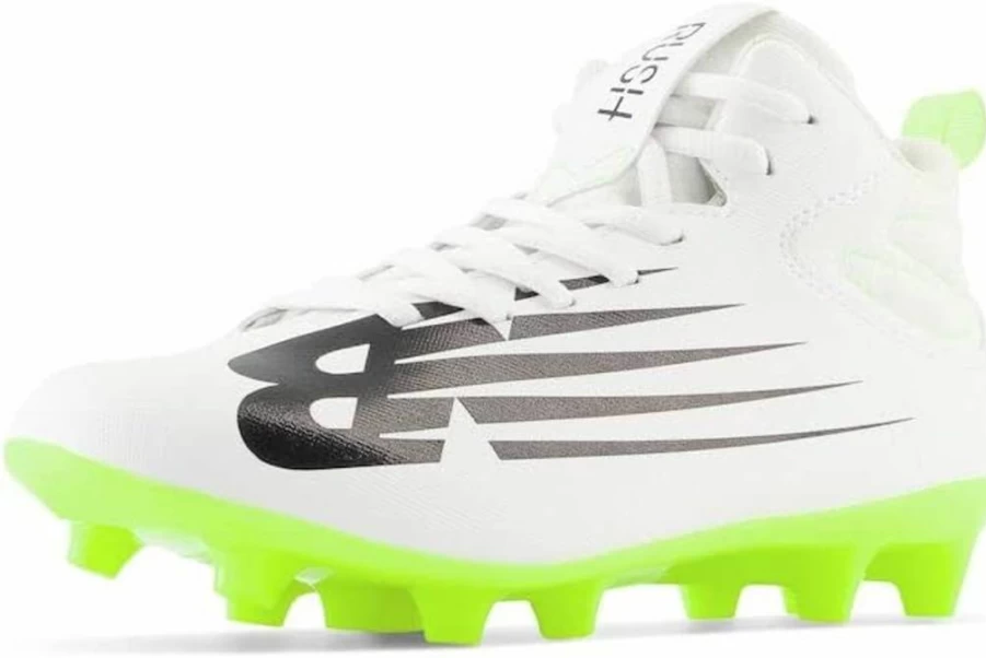 New Balance Rush V4 Boys' Lacrosse Cleats for Youth - Lightweight & Durable Sports Shoes