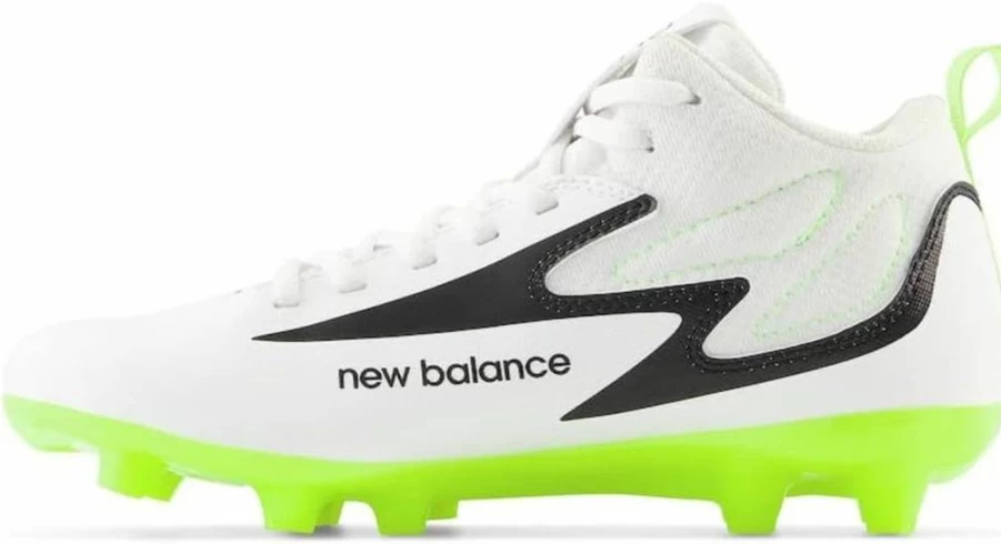 New Balance Rush V4 Boys' Lacrosse Cleats for Youth - Lightweight & Durable Sports Shoes