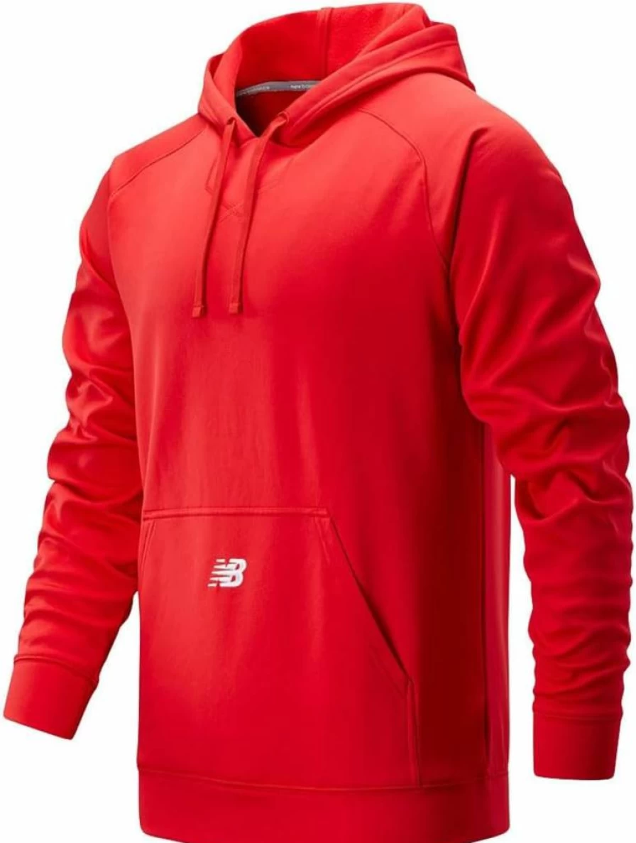 New Balance Men's Tech Performance Baseball Hoodie - Lightweight & Breathable Athletic Pullover