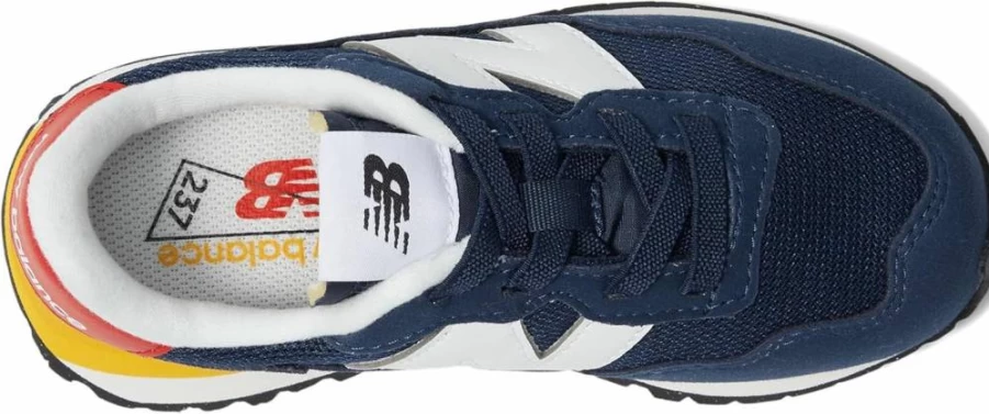 New Balance Kids 237 Bungee Sneakers for Boys and Girls - Lightweight Comfortable Running Shoes