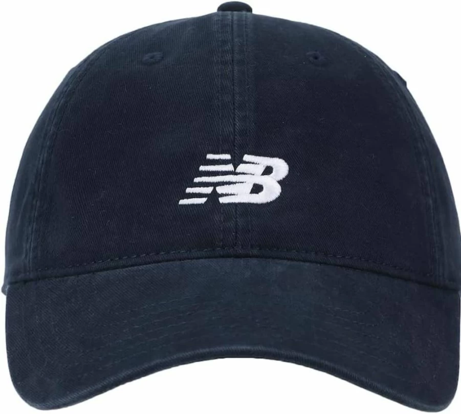 New Balance Women's Adjustable Lightweight Twill Baseball Cap - Classic 6-Panel Dad Hat for Casual Wear