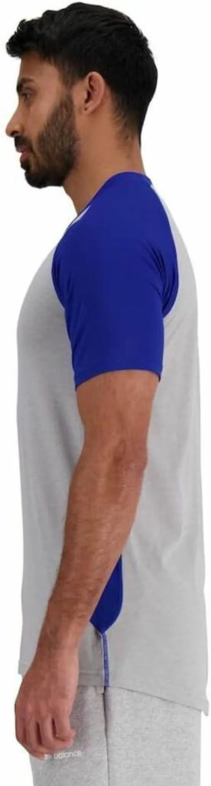 New Balance Men's Baseball Jersey - Performance Athletic Top with Asymmetric Design