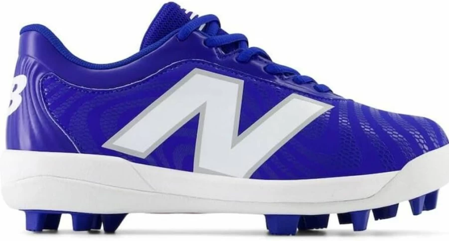 New Balance 4040 V7 Youth Baseball Cleats - Molded Rubber Bottom for Kids & Teens - Unisex Sports Shoes