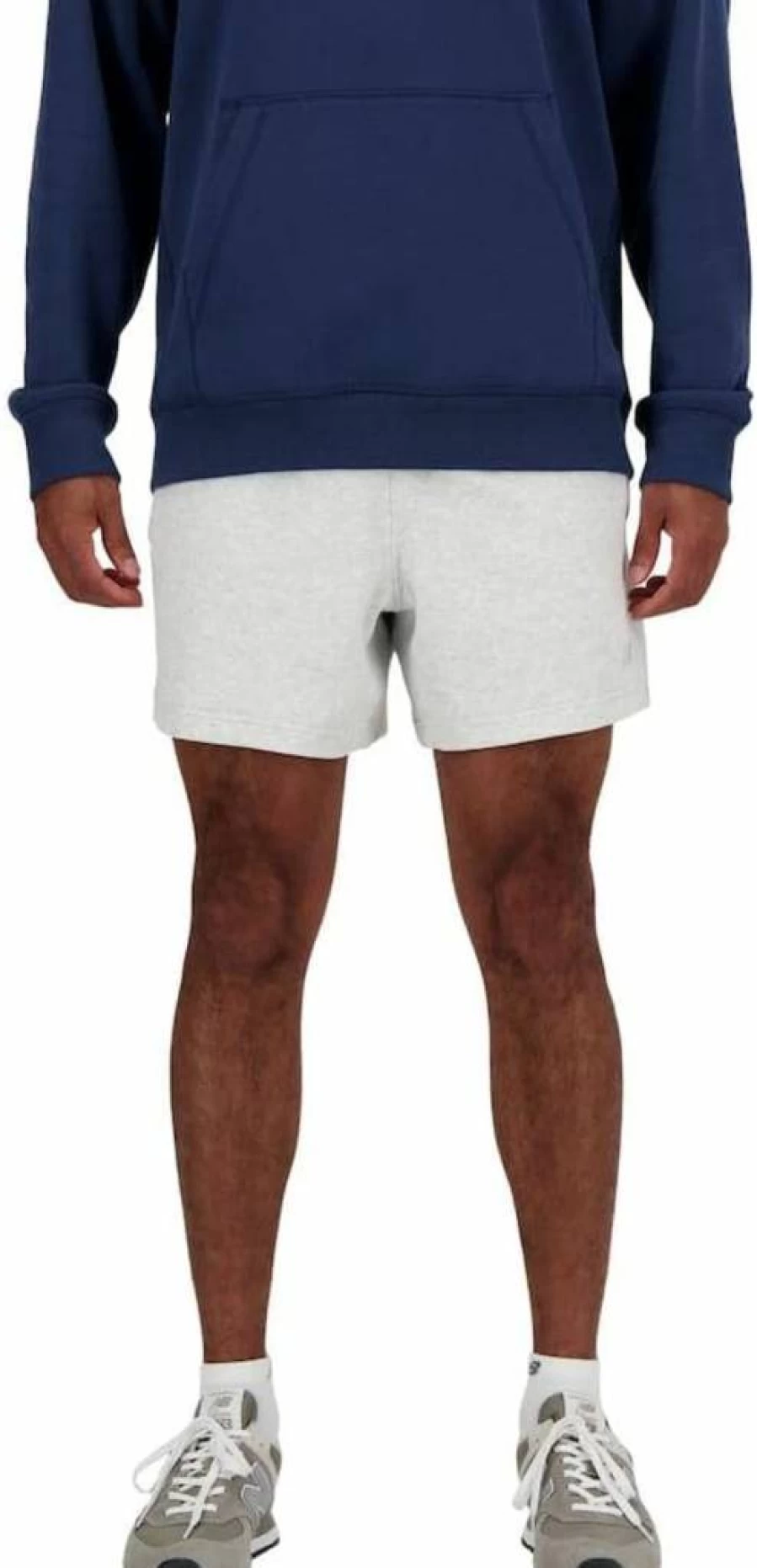 New Balance Men's 5" Athletic Shorts French Terry Workout Running Gym Shorts
