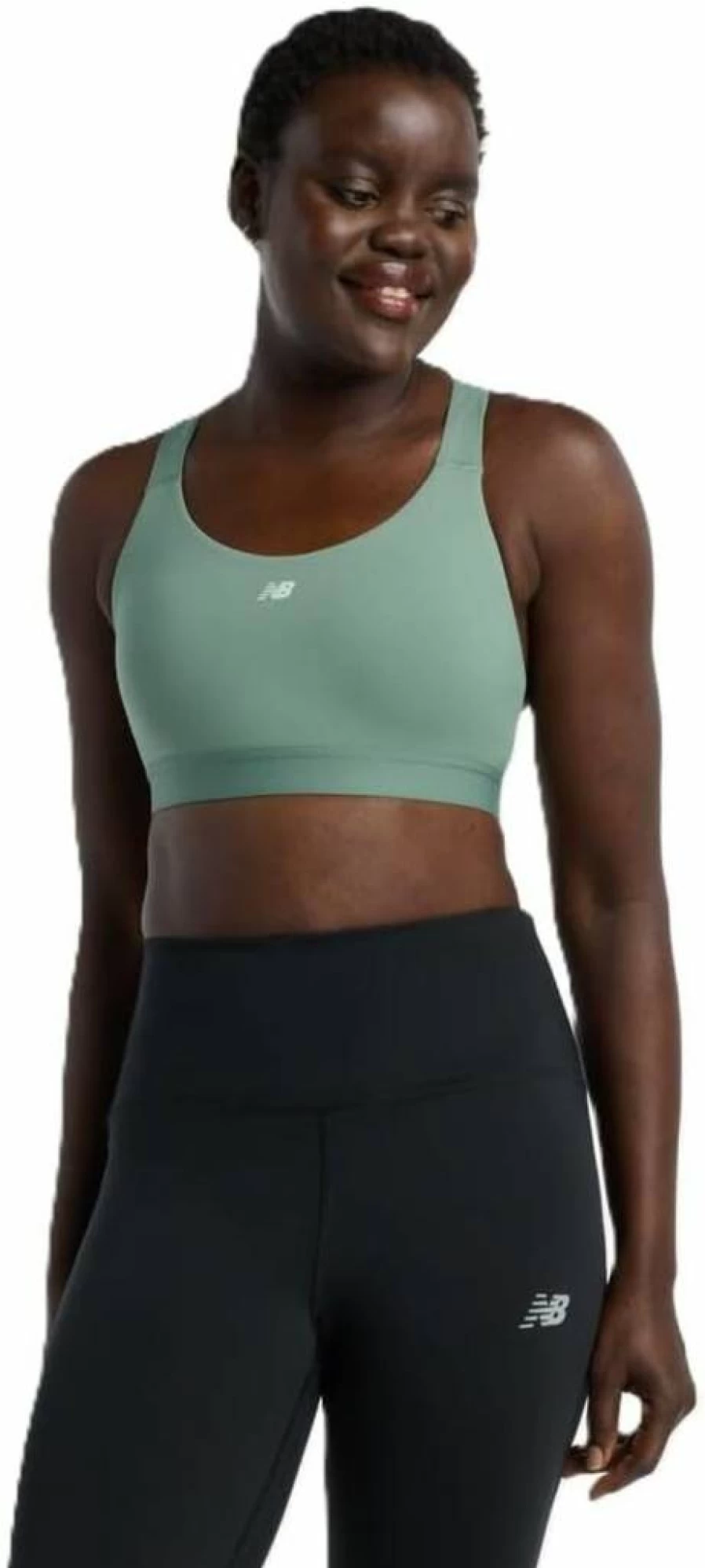 New Balance Women's Essential Training Sports Bra for Active Wear and Fitness