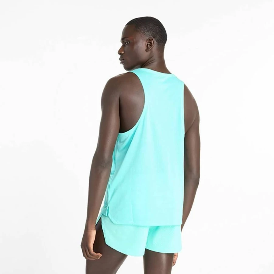 New Balance Men's Running Singlet - Lightweight Performance Athletic Top for Training & Workouts