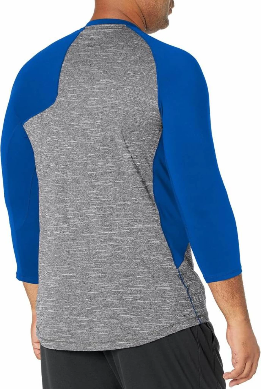 New Balance Men's Asymmetrical Left 3/4 Sleeve Baseball Jersey