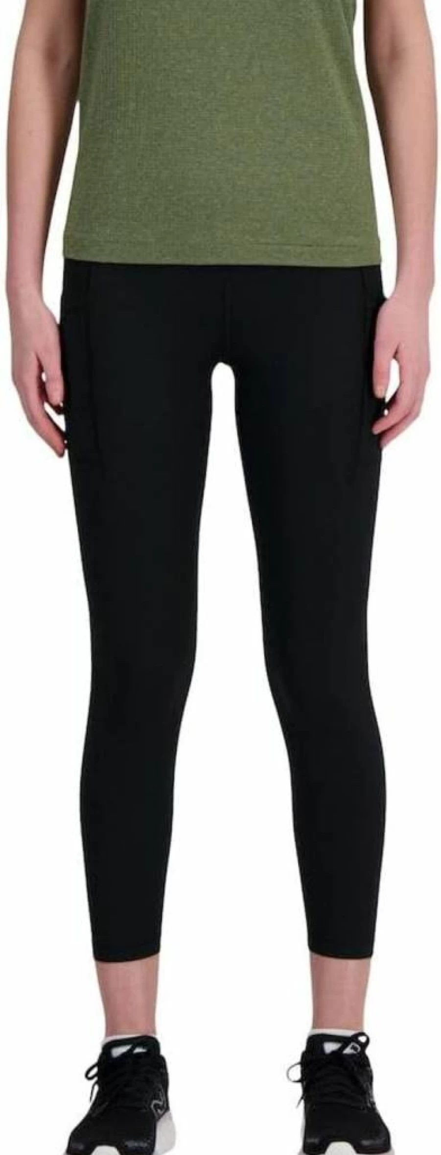 New Balance Women's High-Rise Sleek Pocket Leggings 23" - Comfortable Workout & Running Tights