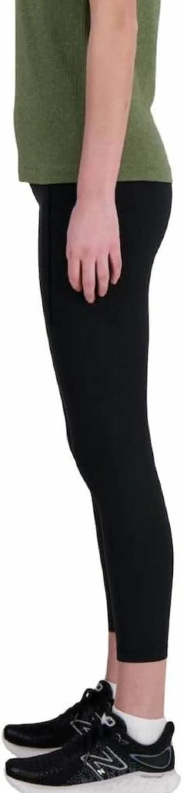 New Balance Women's High-Rise Sleek Pocket Leggings 23" - Comfortable Workout & Running Tights