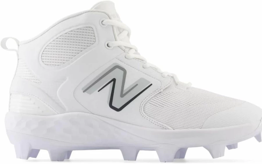 New Balance Men's Fresh Foam 3000 V6 Mid Molded Baseball Cleats for Enhanced Performance