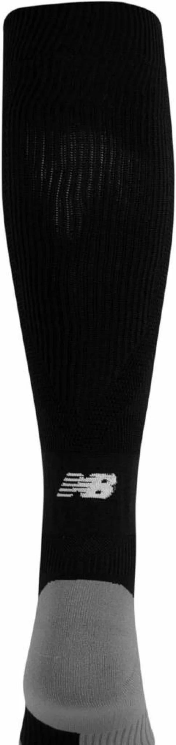 New Balance Men's Black Baseball Socks - Over The Calf Athletic Socks for Sports & Casual Wear (Large Size)
