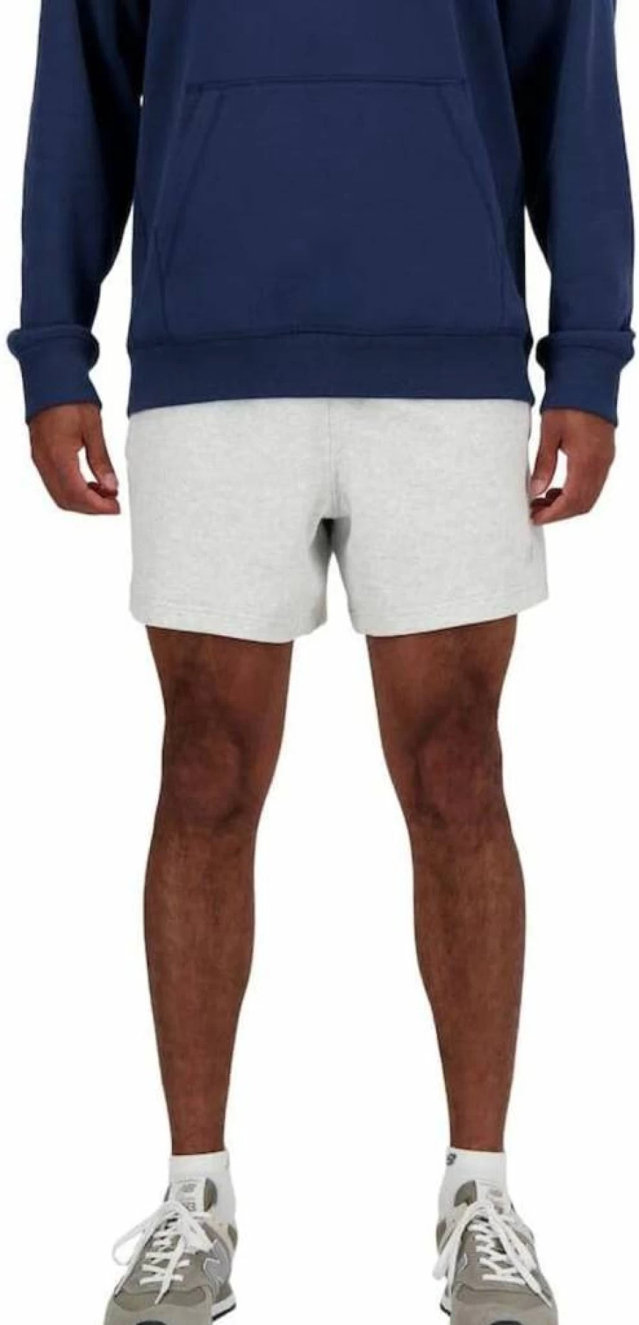 New Balance Men's 5" Athletic Shorts French Terry Workout Running Gym Shorts