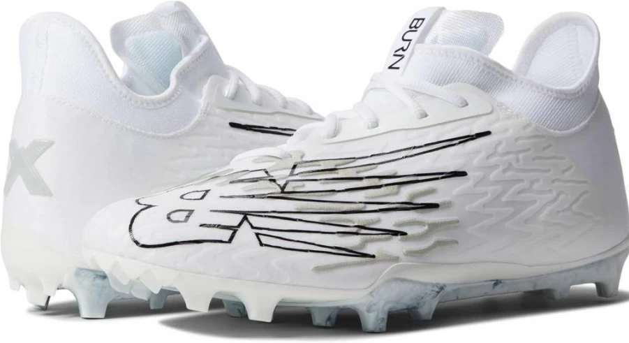 New Balance Men's Burnx3 Lacrosse Cleats for Enhanced Traction and Performance