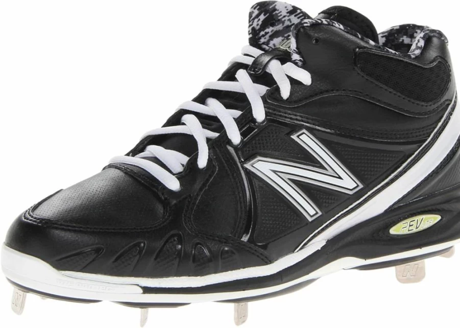New Balance Men's MB3000 Mid-Cut Baseball Cleats Synthetic Leather Training Shoes