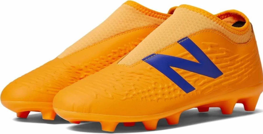 New Balance Kids Tekela V3+ Magique Junior FG Soccer Cleats Slip-On Football Shoes