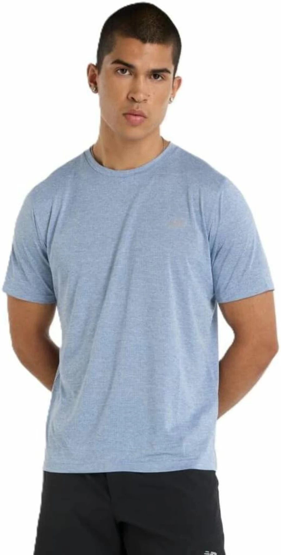 New Balance Men's Performance Athletic T-Shirt - Lightweight Moisture-Wicking Workout Tee for Running & Training