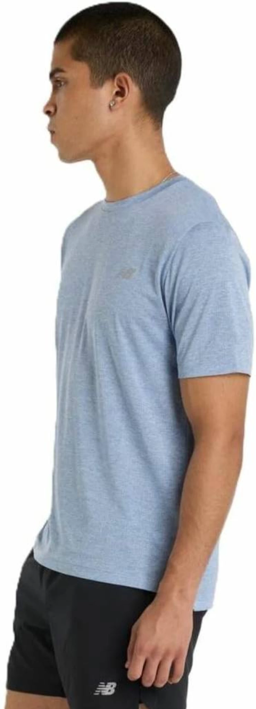 New Balance Men's Performance Athletic T-Shirt - Lightweight Moisture-Wicking Workout Tee for Running & Training